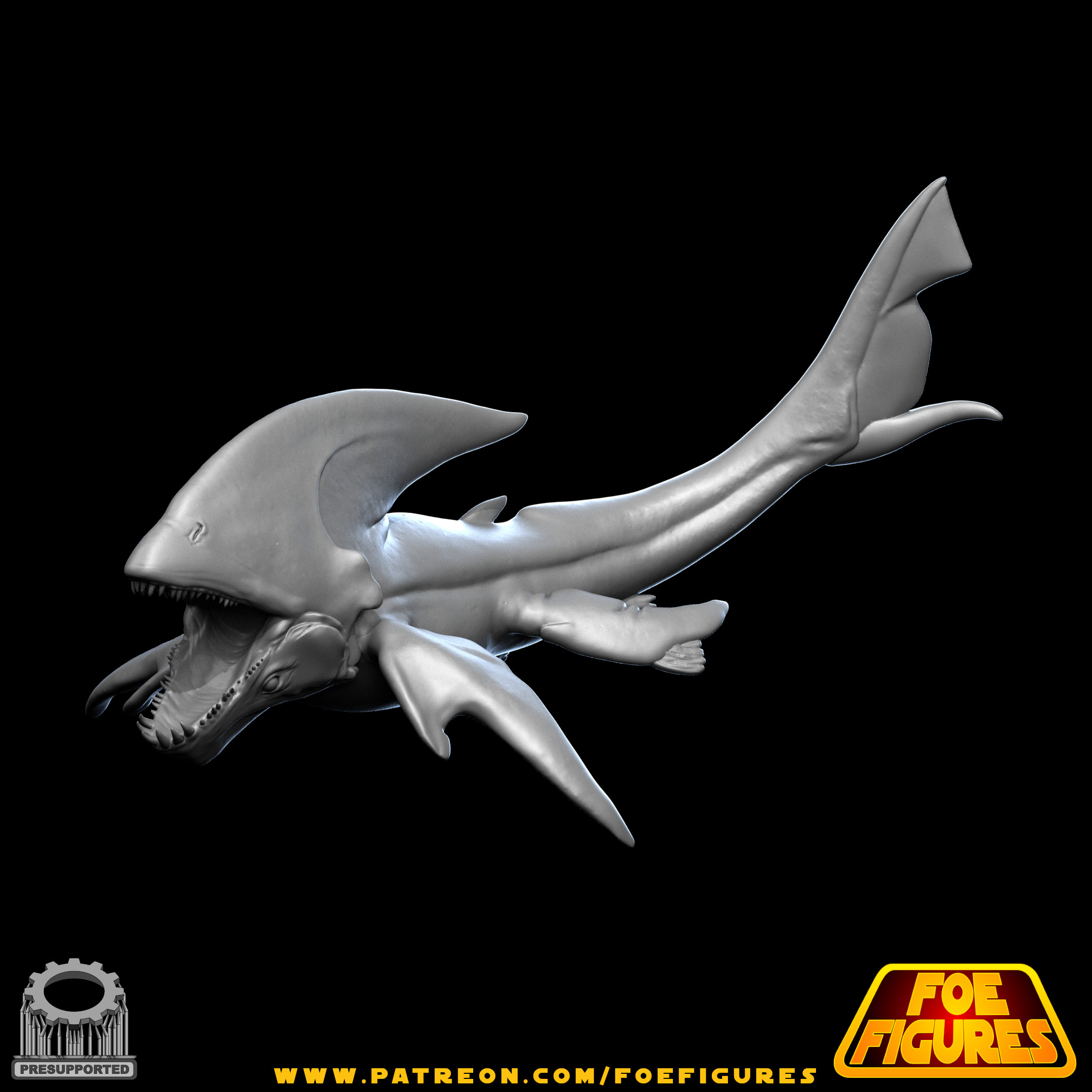 Kiraxan Shark A attacking